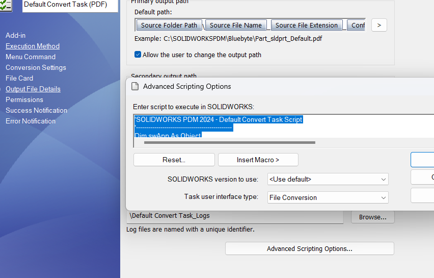 PDM task add-ins course