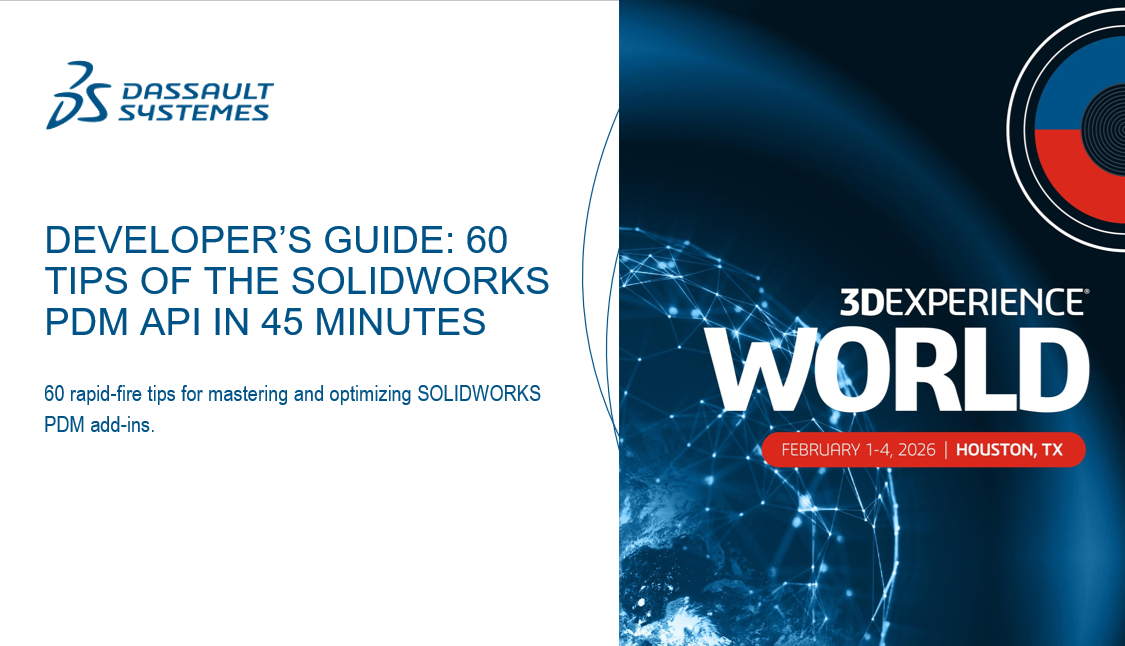 3DEXPERIENCE World 2026 presentation cover