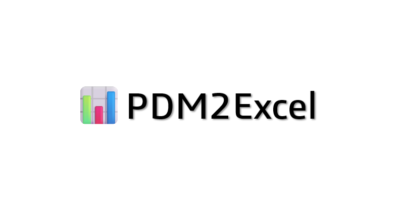 PDM2Excel