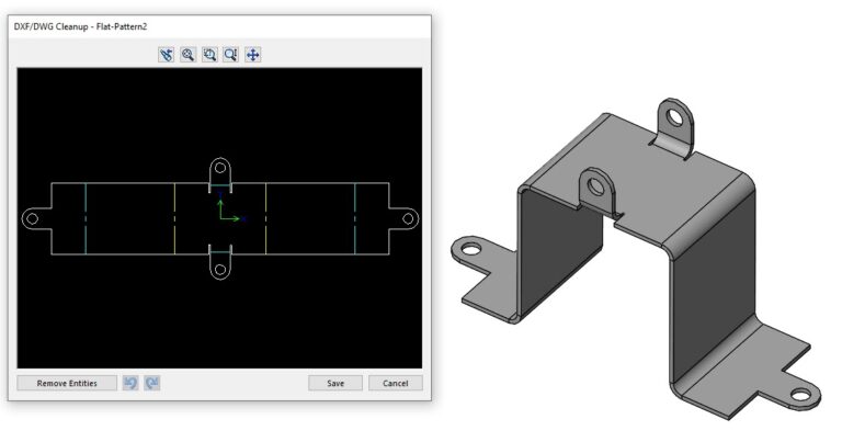 SolidWorks Macro Export Flat Pattern DXF