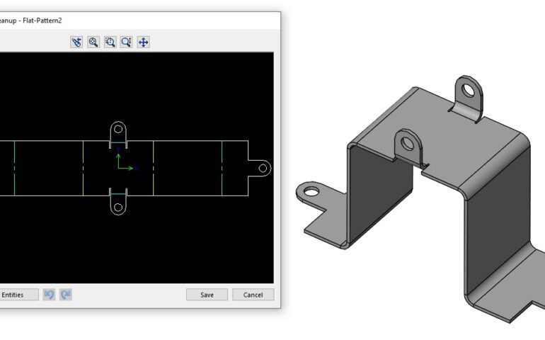 SolidWorks Macro Export Flat Pattern DXF