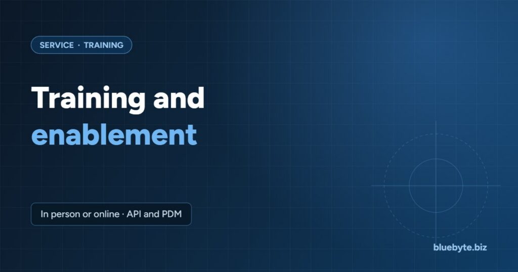 Training, in person or online
